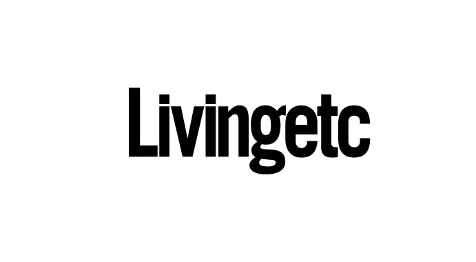 The black Livingetc logo is displayed on a white background.