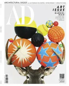 Architectural Digest Mexico article on KOKET, presenting high-end, fashionable furniture and decor items in beautifully designed rooms.