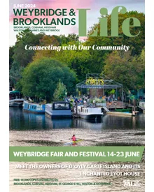 Cover of the 2024 June Issue of Weybridge & Brooklands Life Magazine issue, where KOKET is featured