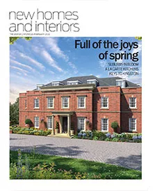 The Jewish Chronicle's New Homes and Interiors cover, Full of the joys of spring, featuring Heronslea property.