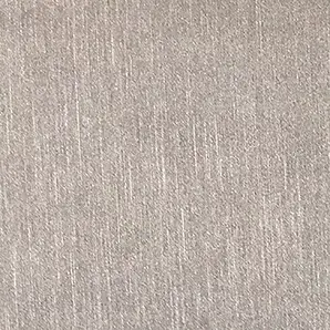 A close-up of pearl synthetic leather shows a subtly textured surface with fine, vertical striations and a soft sheen.