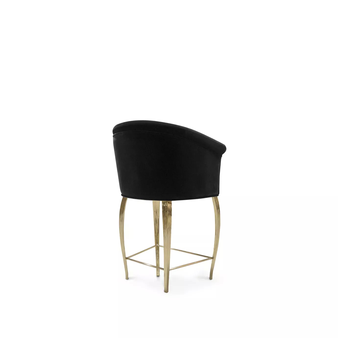 give me an alt text for this image, the piece is Mimi Counter Stool, side view, maximum of 120 characters