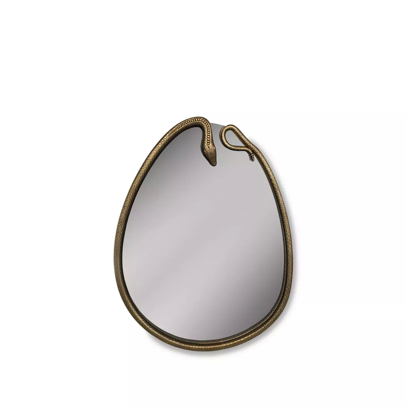 Be transformed as you gaze into the Serpentine's pear-shaped mirror.