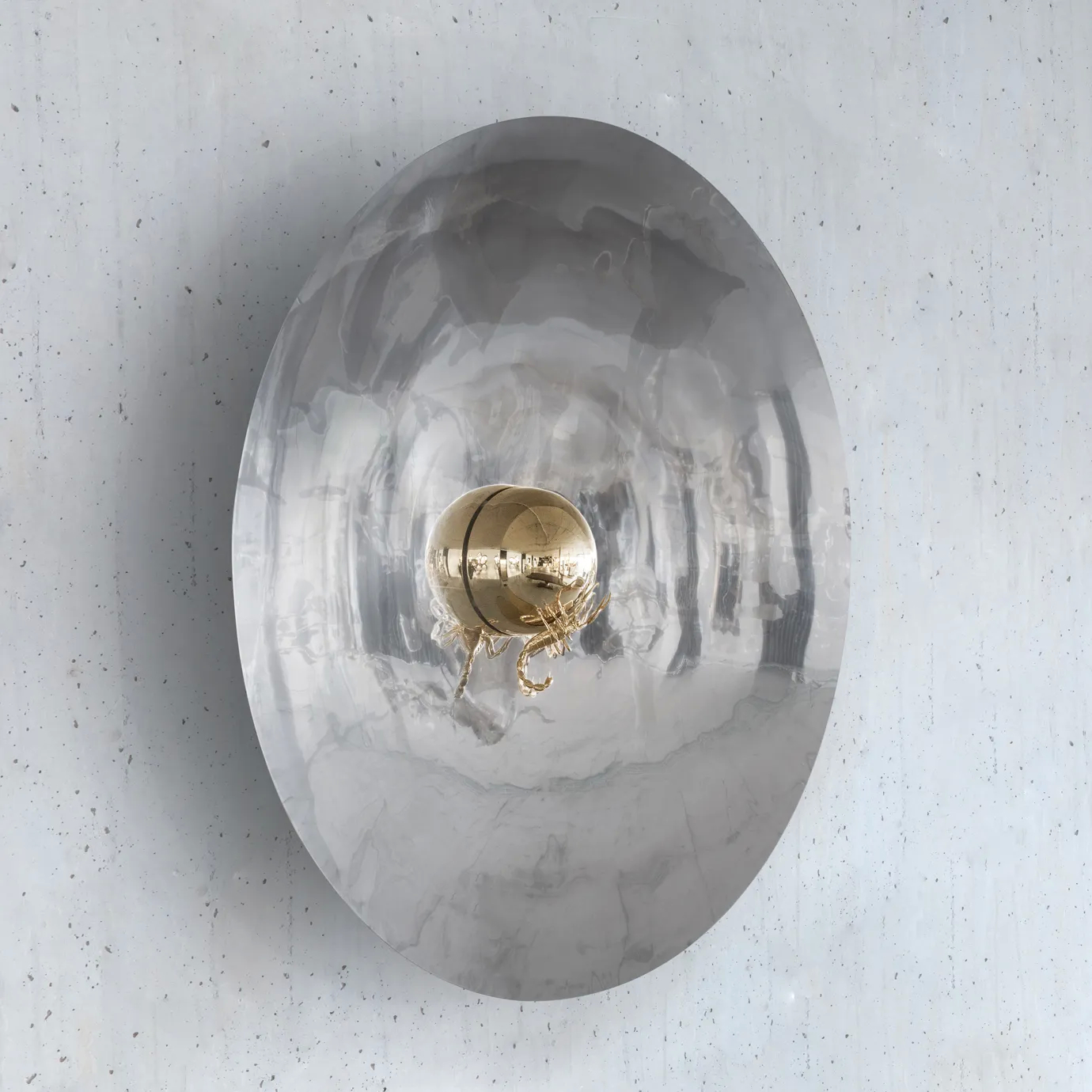 Elegant Metamorphosis mirror featuring a bold, decorative frame for a stunning focal point.