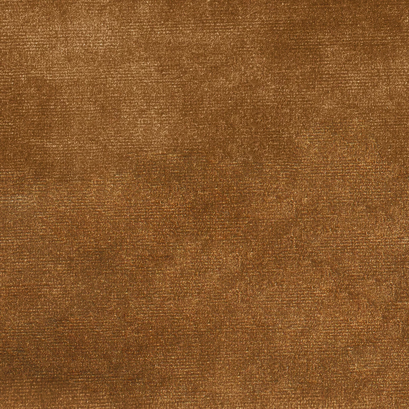Elegant close-up of a Paris Velvet Brick fabric swatch in a soft and warm brick tone, showcasing its velvety texture and a subtle sheen that gives it a feeling of comfort and natural, welcoming elegance.