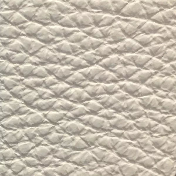 Close-up Harbor Pelican: soft ivory white, textured, natural & elegant. Soft sheen enhances depth.