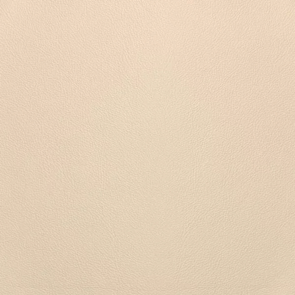 Close-up Oyster Gardenia Leather: soft peach white, subtly textured and elegant. Smooth and even sheen.