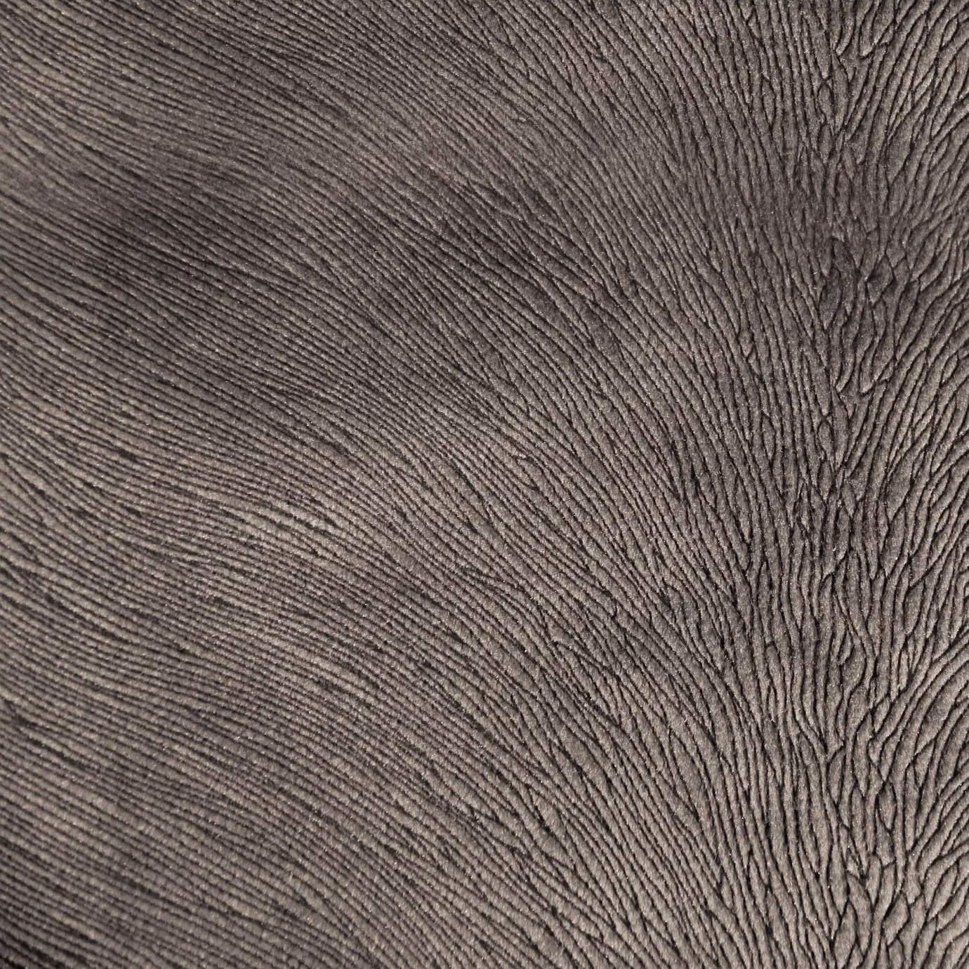 Detailed texture of Hide Velvet 022 fabric in a medium brown or taupe shade.