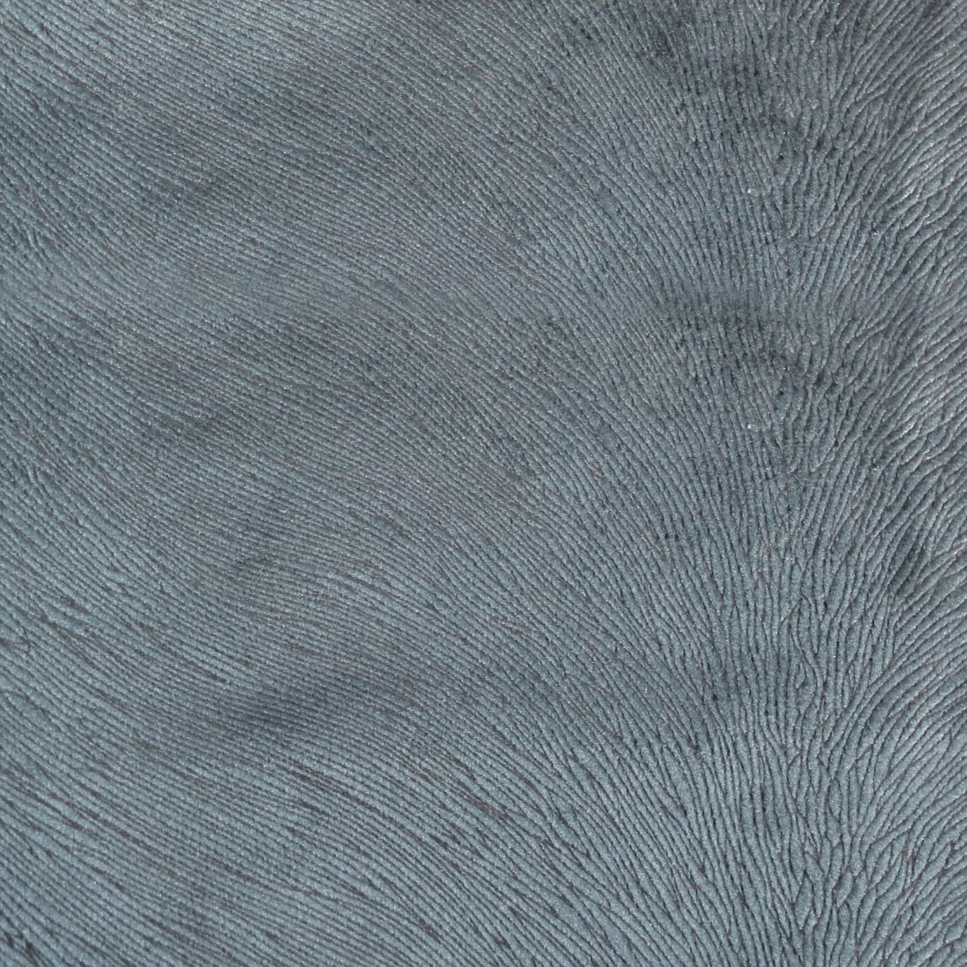 A close-up view of textured Hide Velvet 050 fabric in a muted gray or blue-gray tone.