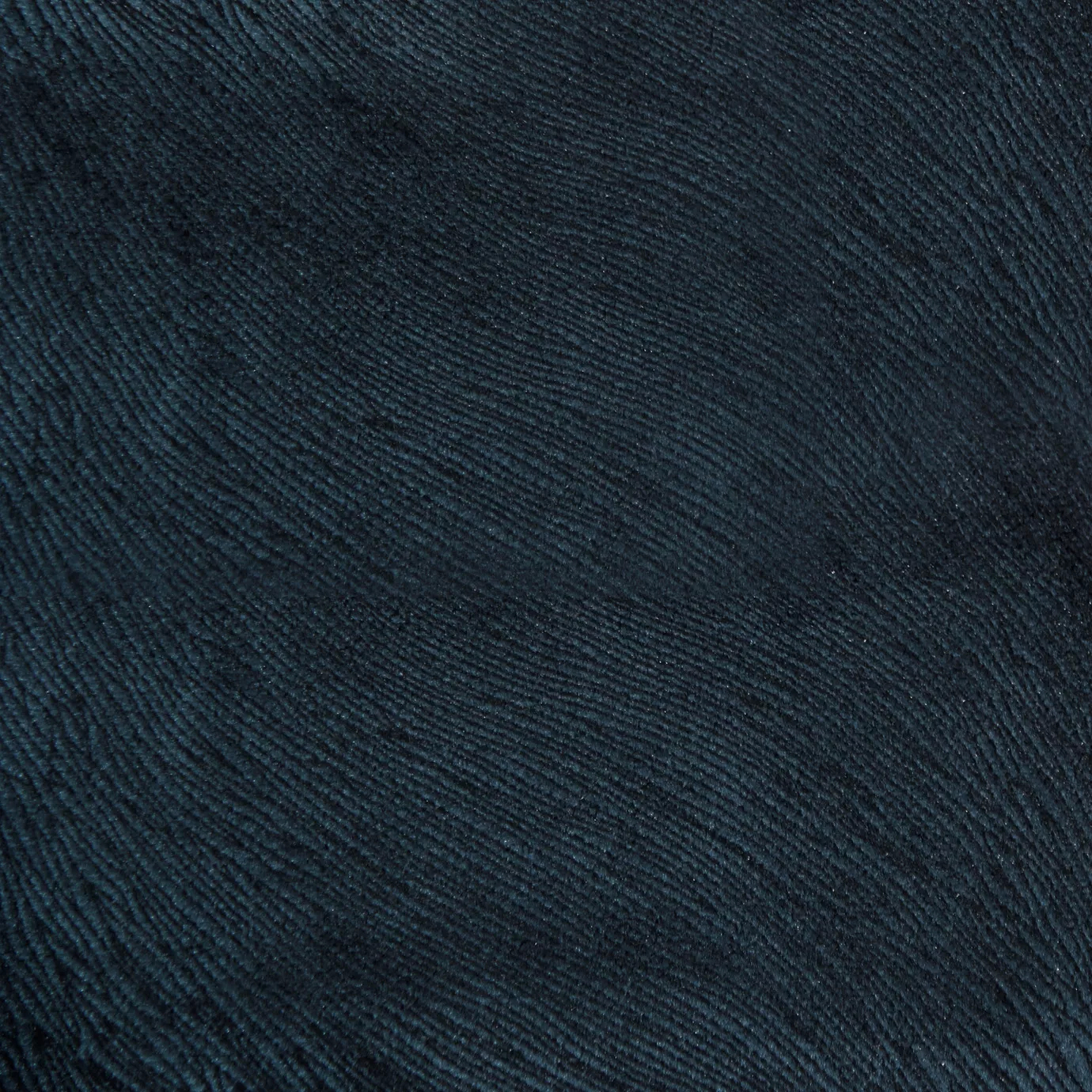 A detailed view of textured Hide Velvet 051 fabric in a deep teal or dark blue hue.