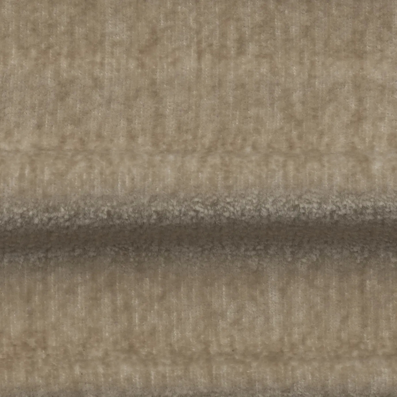 Parchment Beige Belle Velvet fabric with subtle variations in its warm, light beige tones, creating a plush and inviting surface.