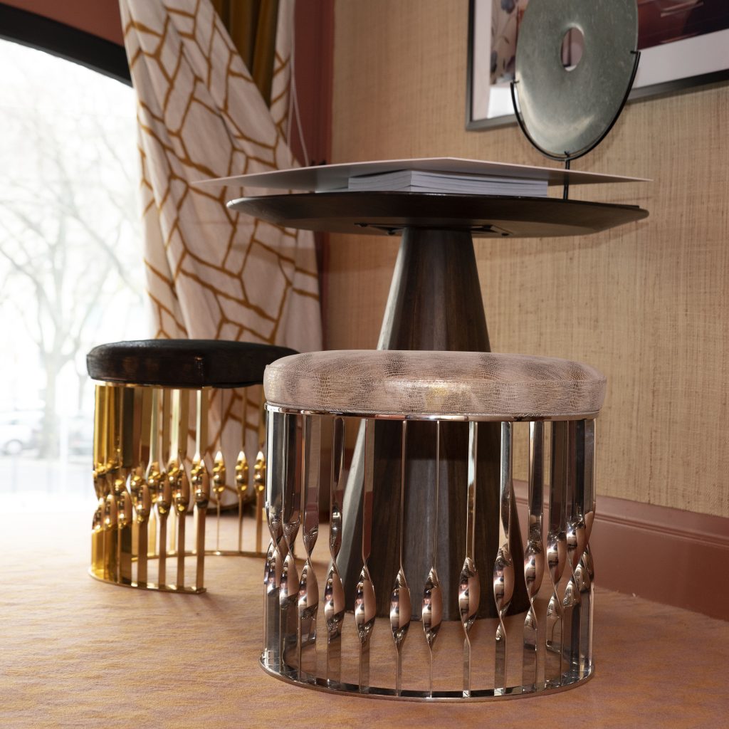 Mandy stool by KOKET