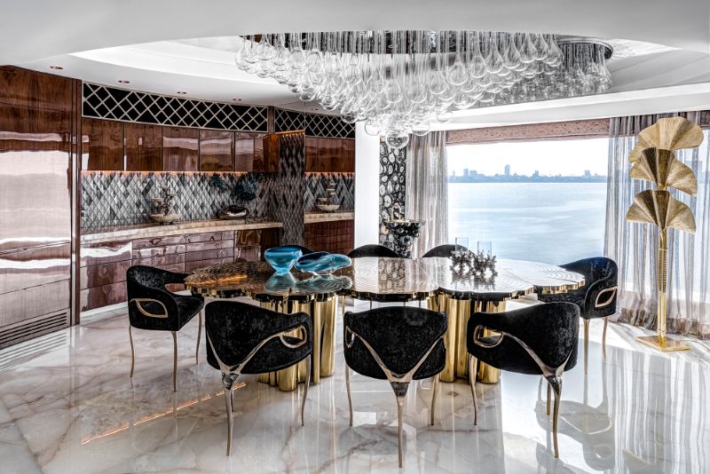 dining room, perfect pairs, boca do lobo, koket, luxury
