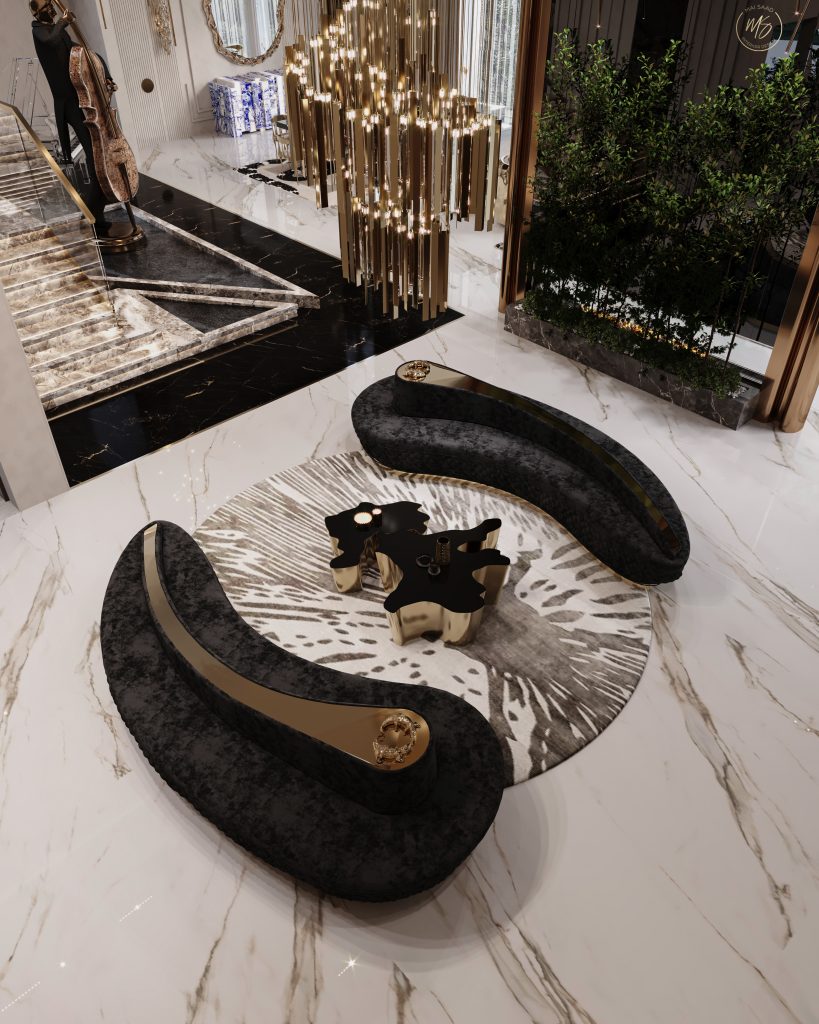 luxury, luxury design, living room