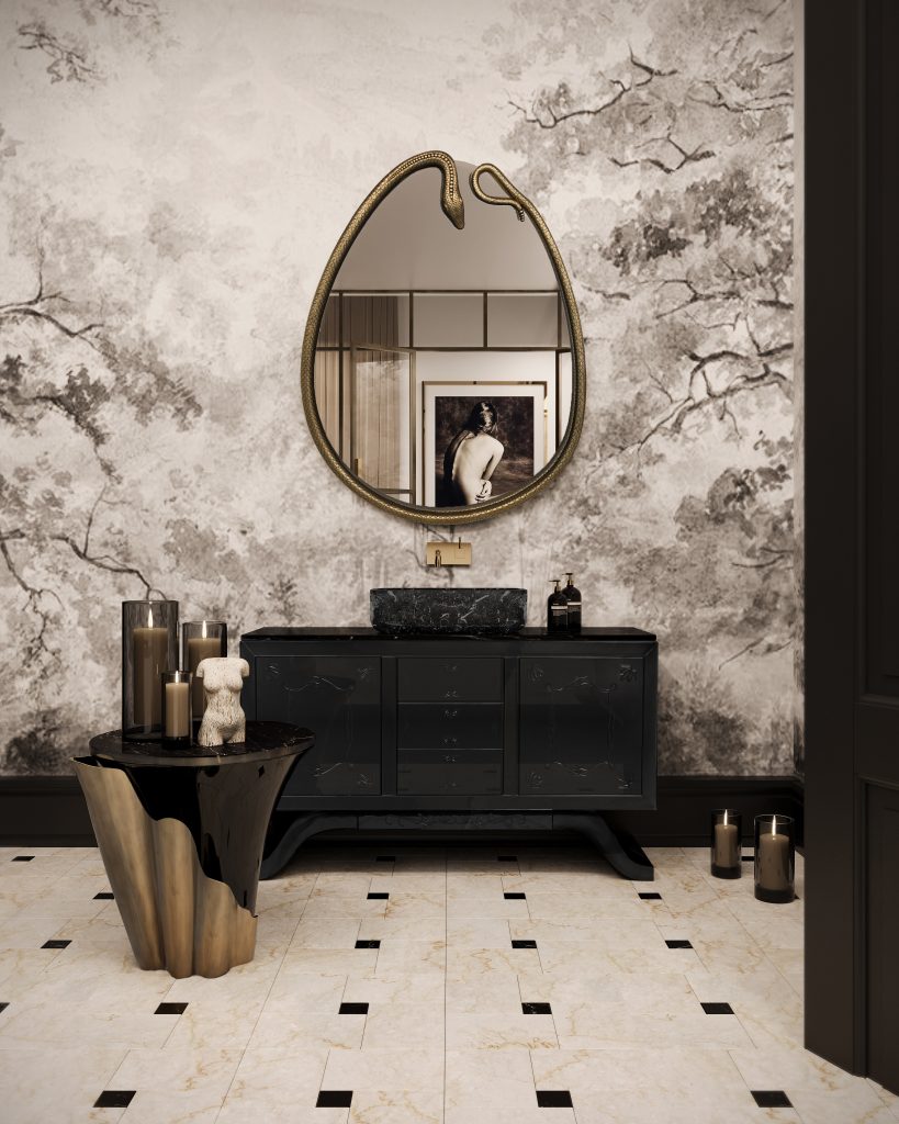 Statement Mirros, Mirror, mirror design, interior design, koket