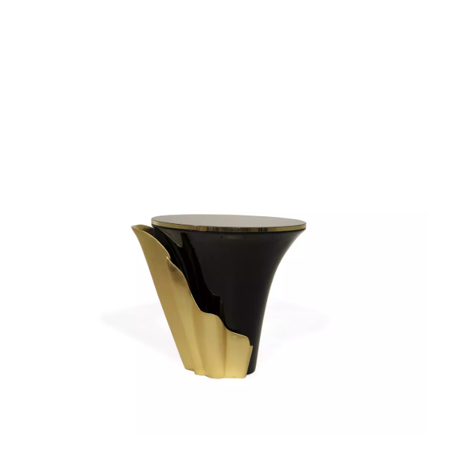 Luxury bathroom furniture: Yasmine Side Table by KOKET
