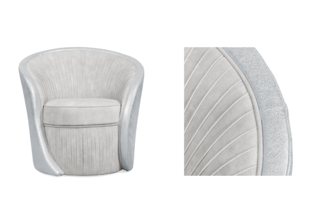 Embodying a fresh perspective on femininity, the Bloom Armchair draws inspiration from the delicate beauty of the Calla Lily blossom. This elegant piece was designed by KOKET’s first class of summer interns in 2018.