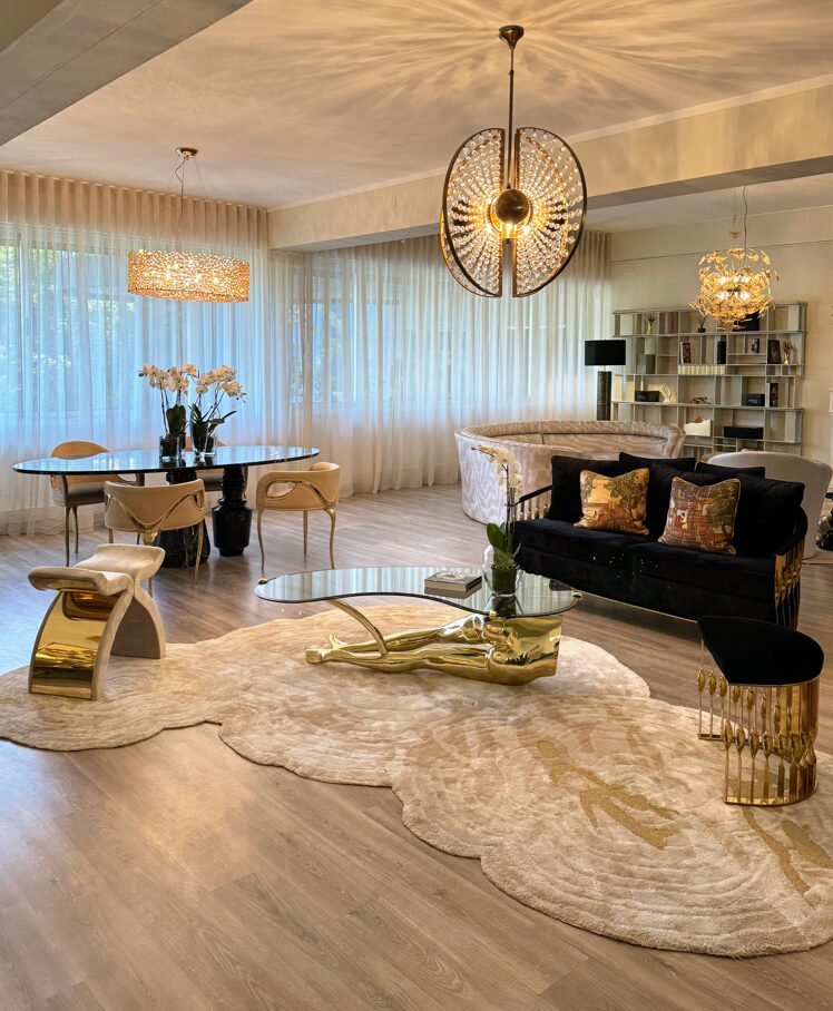 luxury interior design at KOKET and Boca do Lobo Showroom