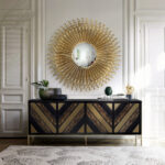 Luxury Metal Furniture: Everything to Know goddess-mirror-opium-cabinet-koket-projects (1)