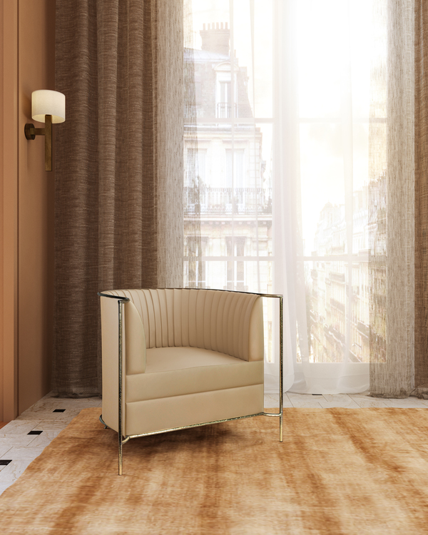 Desire Chairs by KOKET – curvy upholstered statement chairs at ICFF 2025