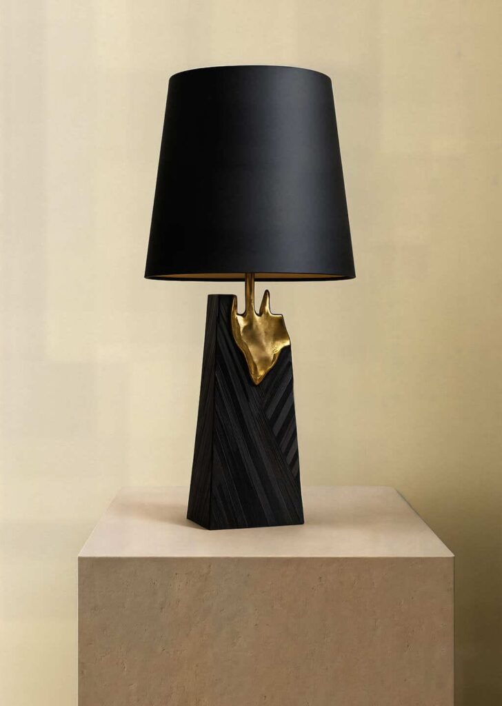 gild table lamp koket luxury lighting
