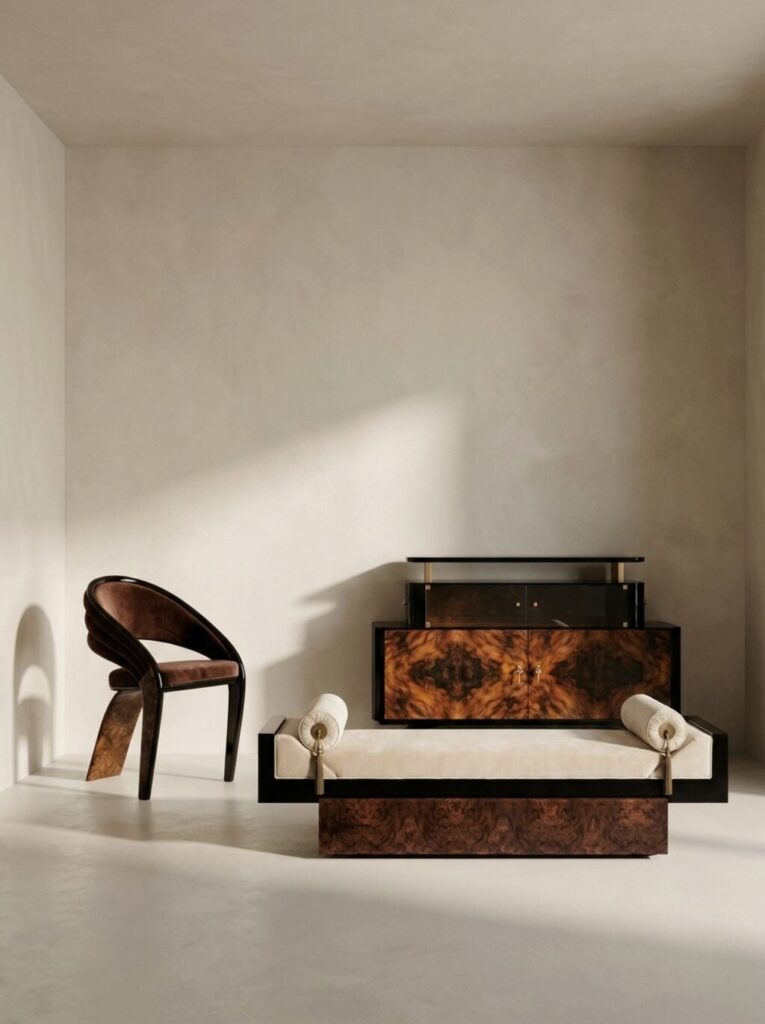 neo deco interior design - the women of art deco furniture collection by koket