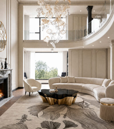 Custom Luxury Furniture - KOKET Living Room Canada